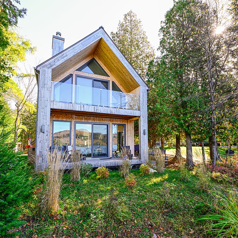 Chalet préfabriqué en kit