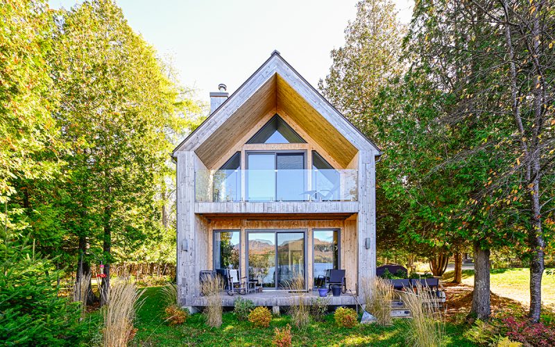 Chalet préfabriqué en kit