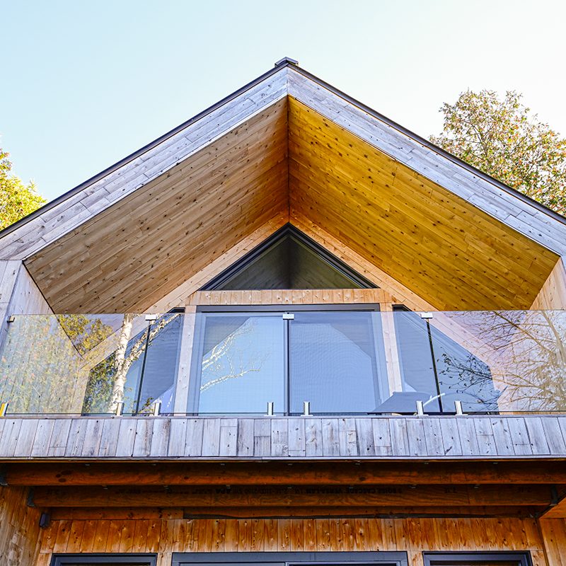 Chalet préfabriqué en kit