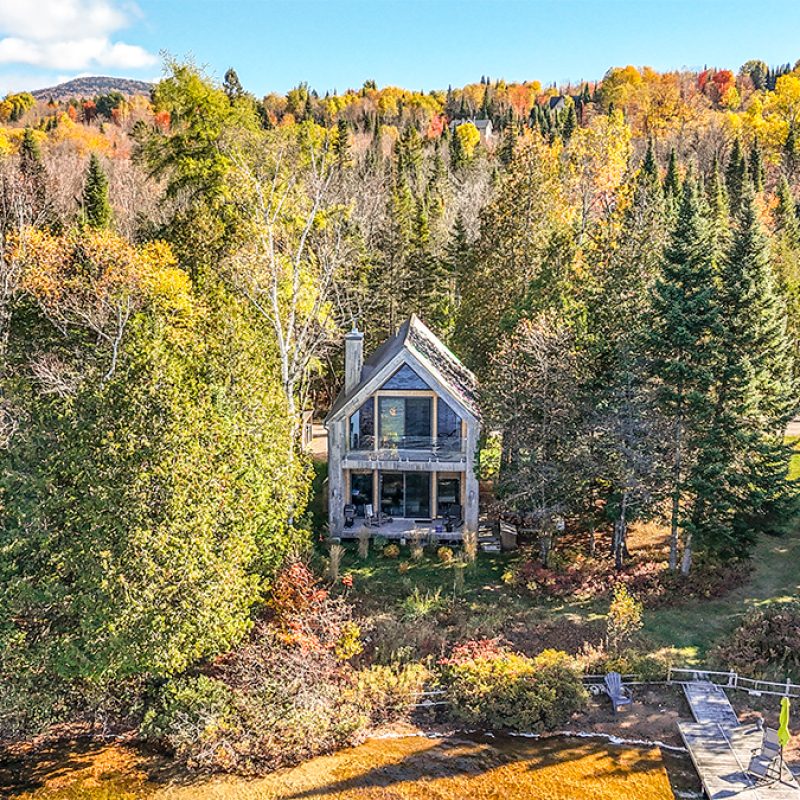 Chalet préfabriqué en kit