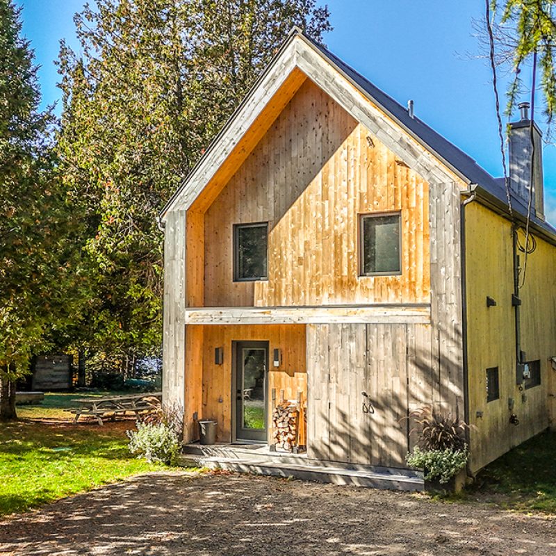 Chalet préfabriqué en kit
