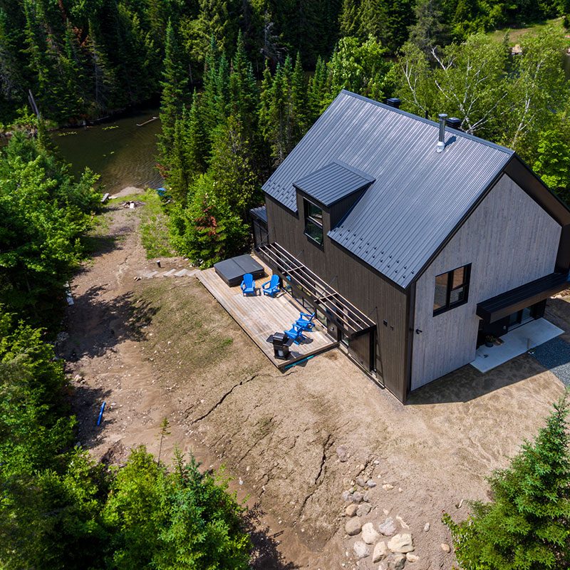 Variante Éco-Habitat S1600 - Vue aérienne