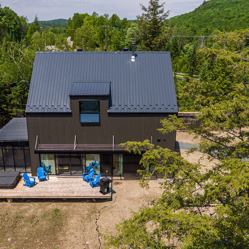 Variante Éco-Habitat S1600 - Vue aérienne