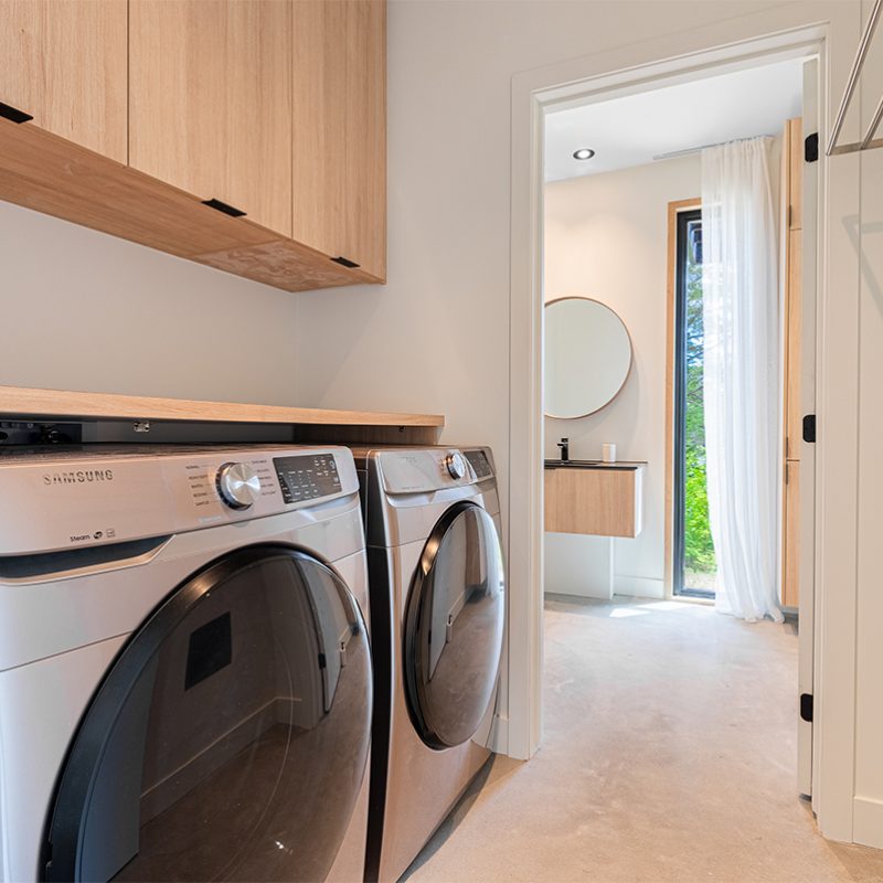 Variante Éco-Habitat S1600 - Salle de lavage