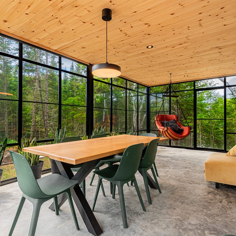 Variante Éco-Habitat S1600 - Solarium