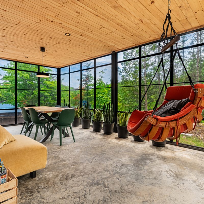 Variante Éco-Habitat S1600 - Solarium