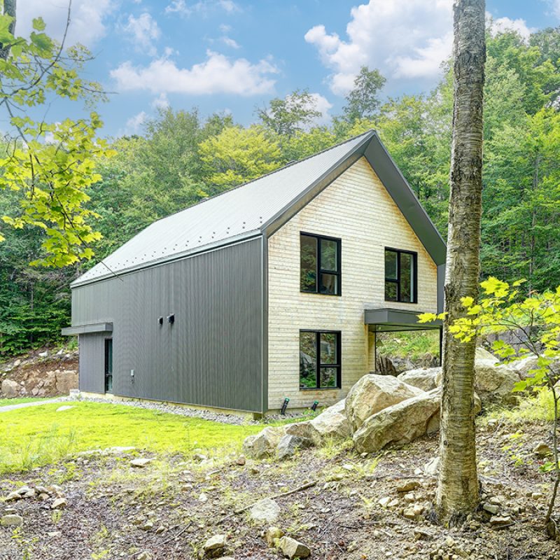 Maison préfabriquée Écoénergétique, variante Éco-Habitat S1600