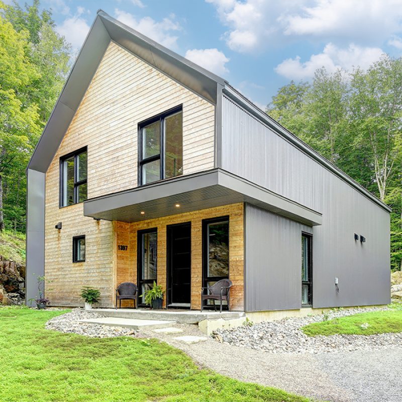 Maison préfabriquée Écoénergétique, variante Éco-Habitat S1600
