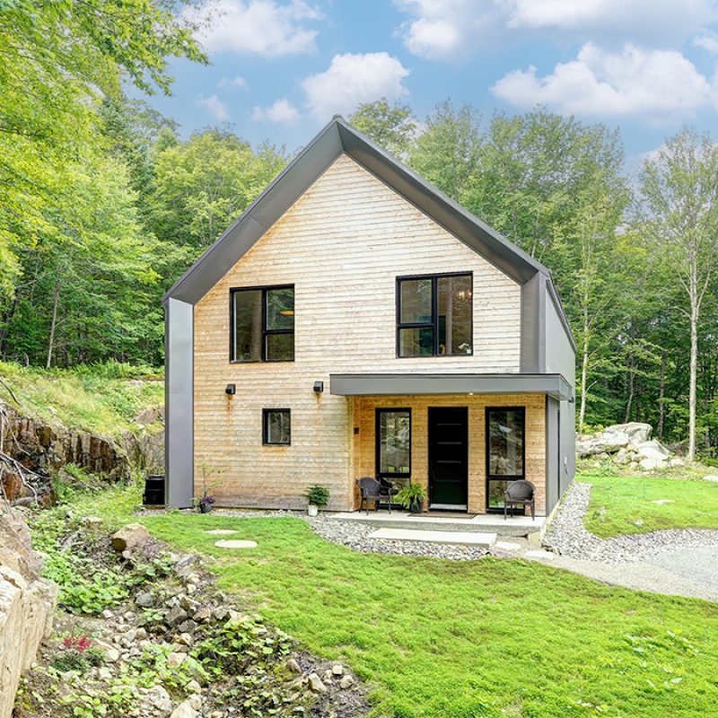 Maison préfabriquée Écoénergétique, variante Éco-Habitat S1600