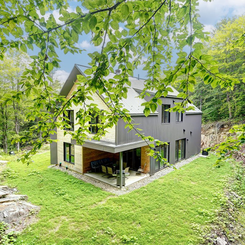Maison préfabriquée Écoénergétique, variante Éco-Habitat S1600